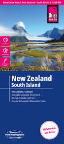 Reise Know-How Landkarte Neuseeland, Südinsel-2026
