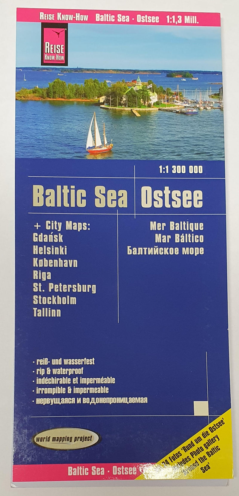 Landkarte Ostsee 2018