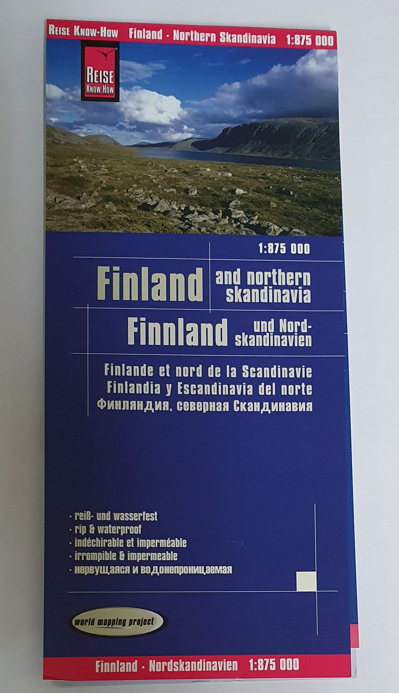 Landkarte Finnland 2019