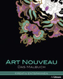 Kreativ entspannen Art Nouveau Malbuch
