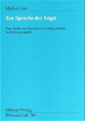 Zur Sprache der Angst