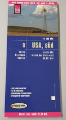 World Mapping Project Reise Know-How Landkarte USA 08, Süd (1:1.250.000)