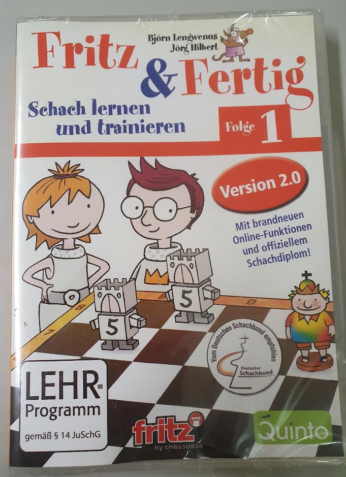 Fritz & Fertig Folge 1 - Schach lernen und trainieren (Version 2.0), Folge.1-CD