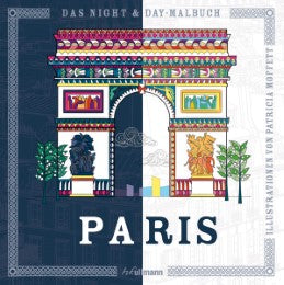 Night & Day Malbuch Paris