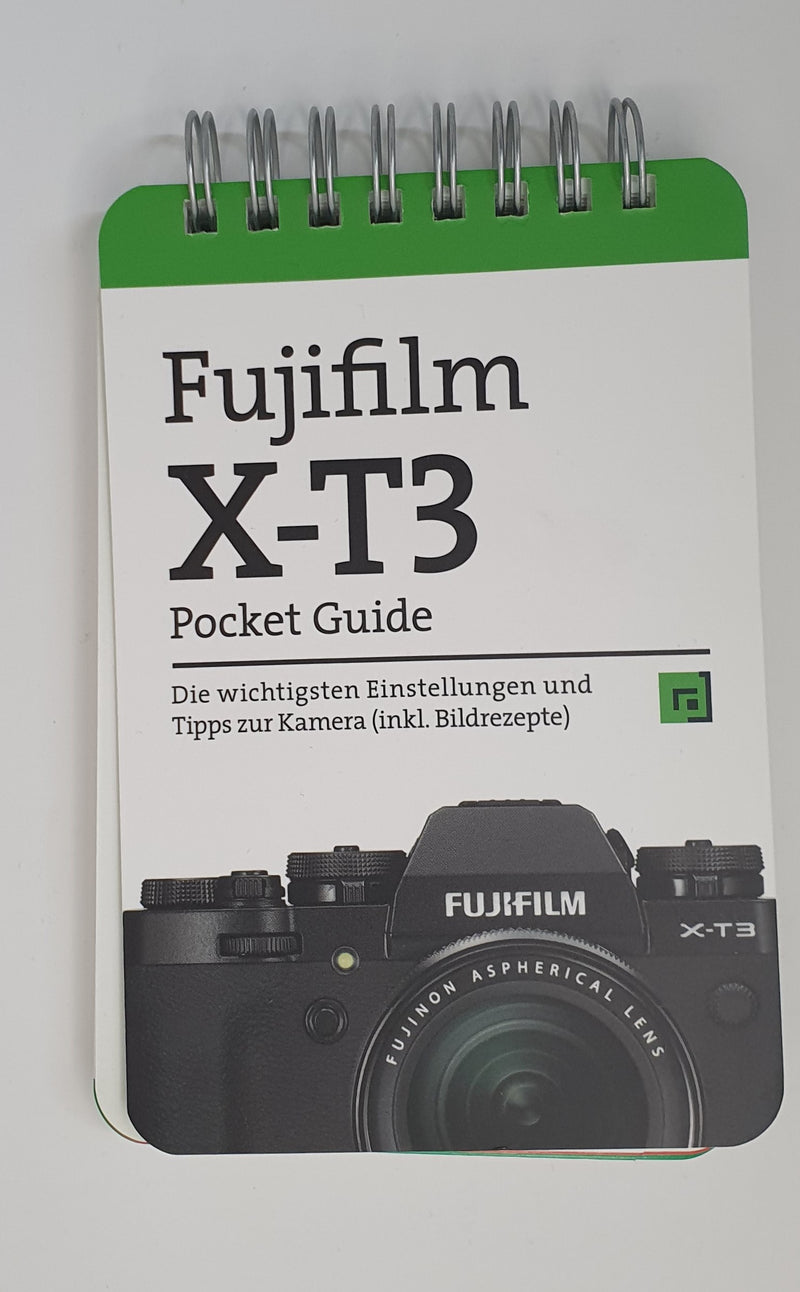 Fujifilm X-T3 Pocket Guide