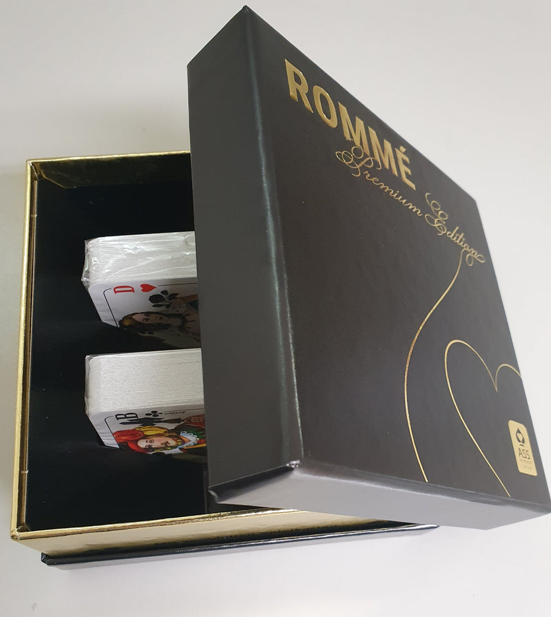 Hochwertiges Geschenkset Rommé -Premium Edition