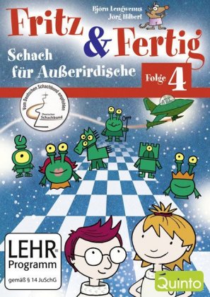 Fritz & Fertig Folge 4 - Schach für Außerirdische, 1 CD-ROM für PC, Folge.4