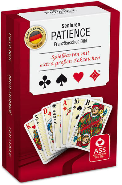 Senioren Patience, französisches Bild