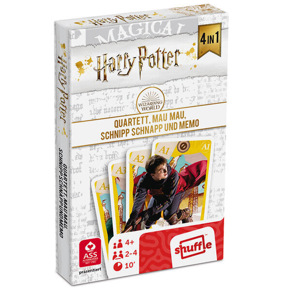 Harry Potter - Quartett 4 in 1