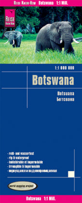 Reise Know-How Landkarte Botswana (1:1.000.000), Botsuana