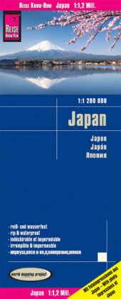 Reise Know-How Landkarte Japan (1:1.200.000)-2019