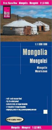 Reise Know-How Landkarte Mongolei (1:1.600.000