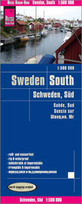 Reise Know-How Landkarte Schweden Süd (1:500.000),