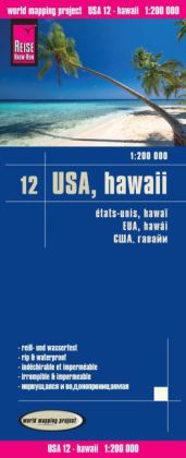 Reise Know-How Landkarte USA 12, Hawaii (1:200.000)