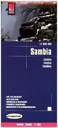 Reise Know-How Landkarte Sambia (1:1.000.000)