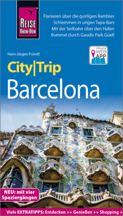 Reise Know-How CityTrip Barcelona mit 4 Stadtspaziergängen