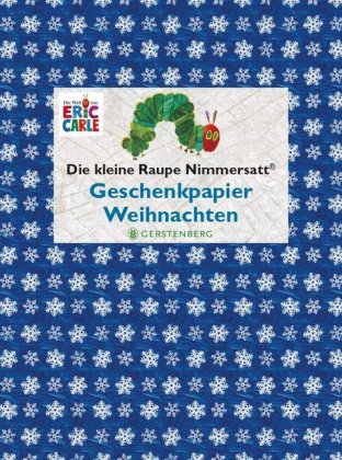 Die kleine Raupe Nimmersatt - Geschenkpapier-Heft Weihnachten