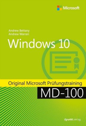 Windows 10 Original Microsoft Prüfungstraining MD-100