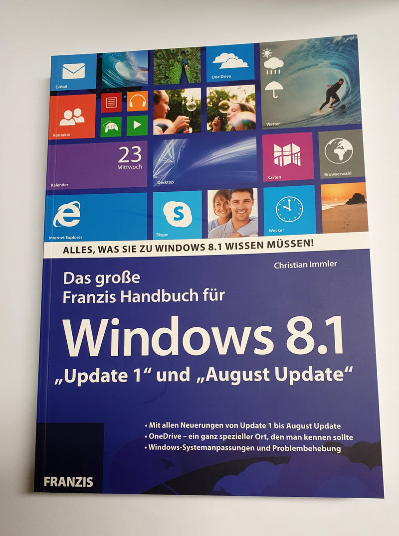 Franzis Handbuch f.Windows 8.1 Update